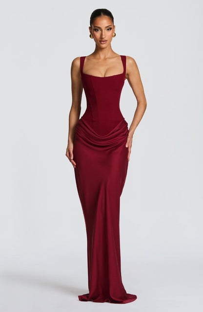 Slim Fit Bodycon Dress with Square Neck
